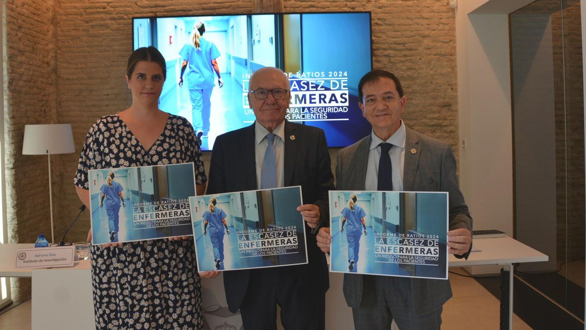 Adriana Díaz, Florentino Pérez y Diego Ayuso durante la presentación del estudio.