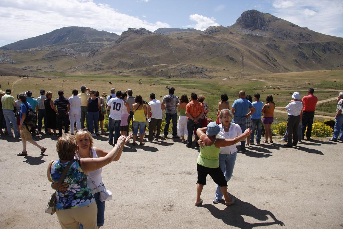 La fiesta del Pinos, en una imagen de archivo.