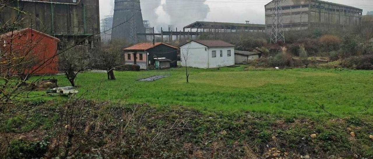 Terrenos de Nitrastur, en La Felguera.