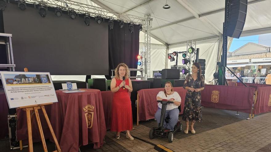 50 negocios de Calp reciben el distintivo “Somos Turismo Accesible”