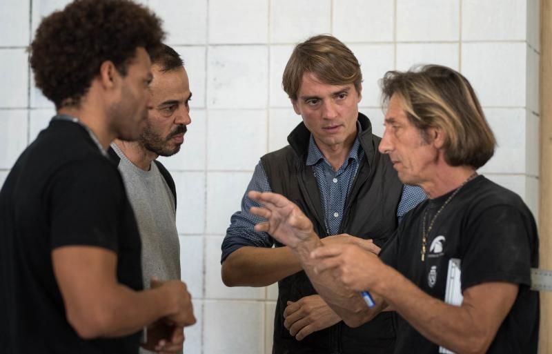 El taller de Ópera de Tenerife que están realizando el decorado de Lucrecia Borgia  | 11/02/2020 | Fotógrafo: Carsten W. Lauritsen