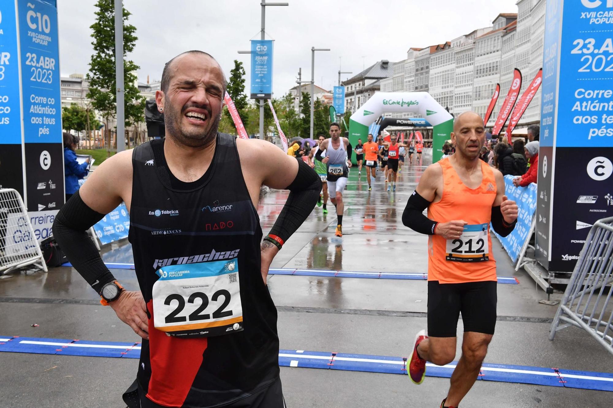 Carrera popular Coruña10: 2.186 corredores cruzaron la línea de meta
