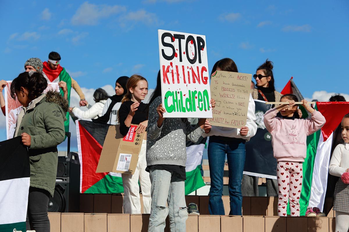 Todas las imágenes de la manifestación por Palestina en Ibiza