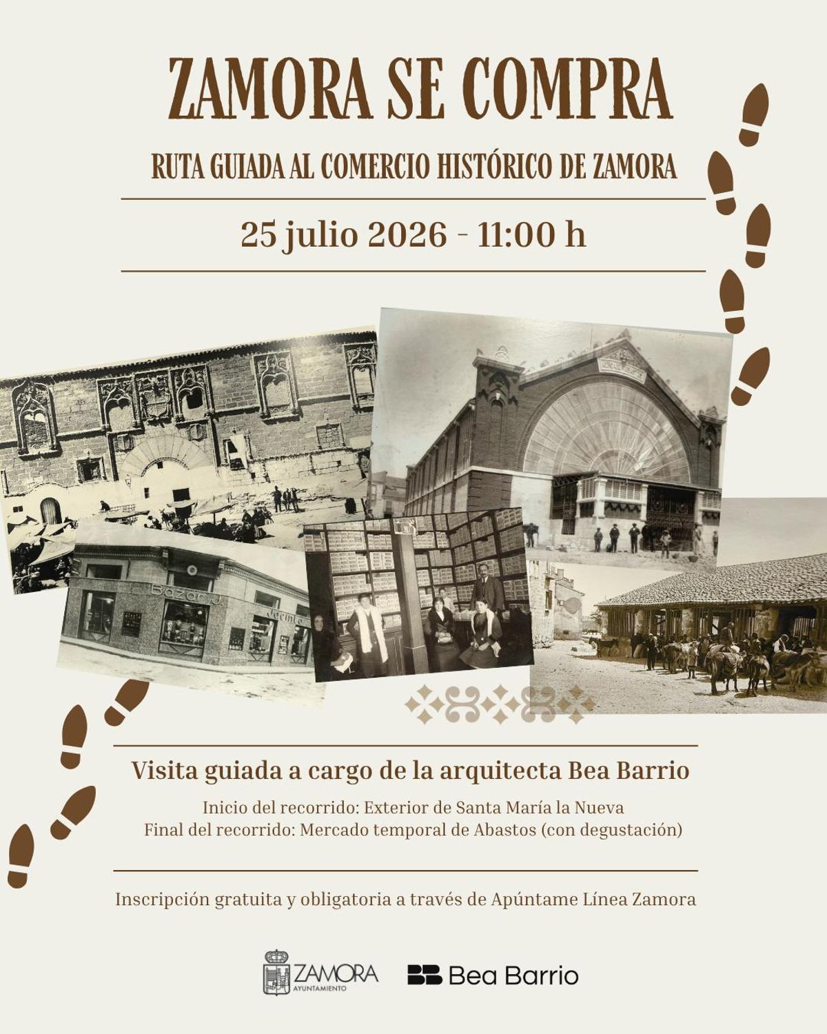 Cartel de la ruta