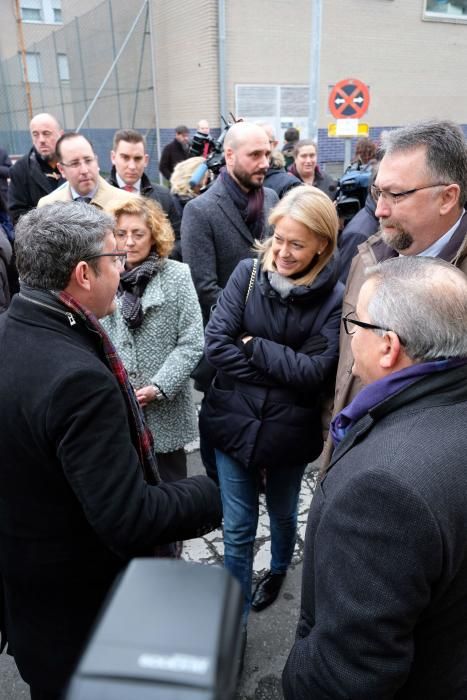 Los ministros Álvaro Nadal e Iñigo de la Serna, en Asturias