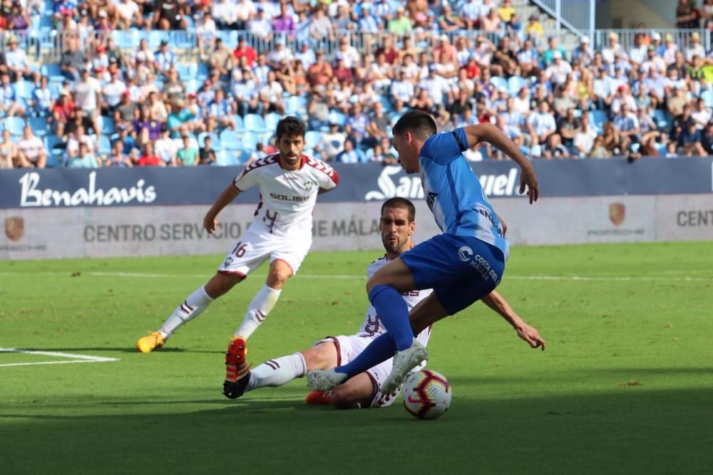 Partido Málaga CF-Albacete.