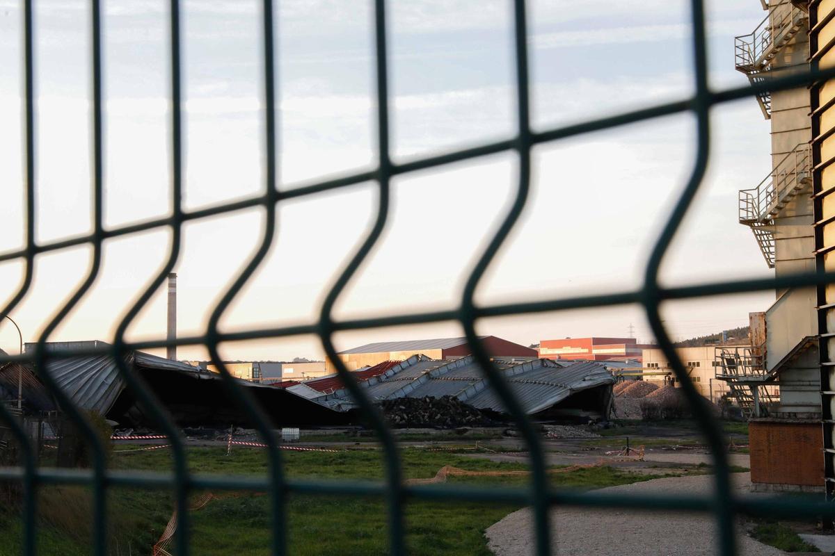 Labores de desescombro de las antiguas Baterías.