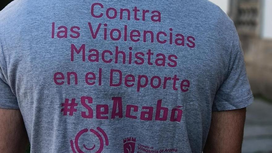 Vilagarcía «equipa» la Basket Cup con mensajes contra el machismo en el deporte