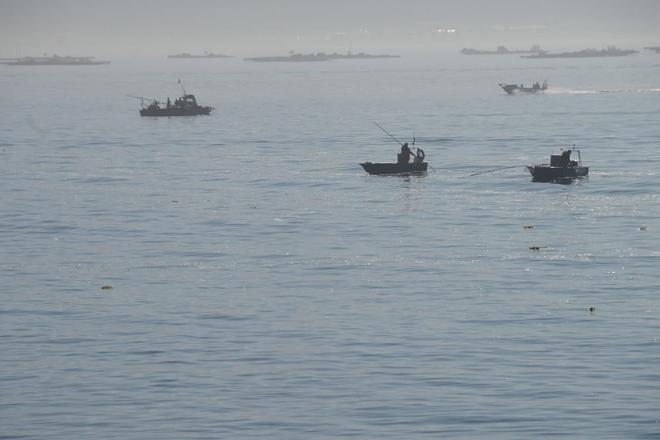 Marisqueo a flote en Rodeira