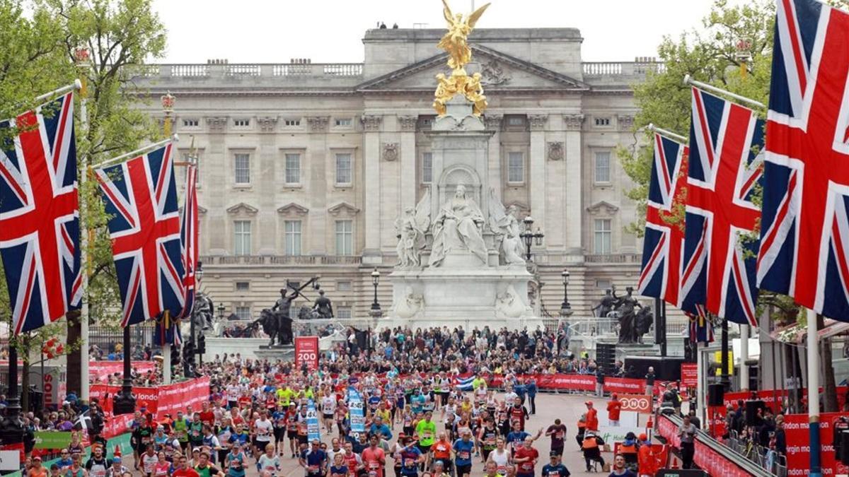 La Maratón de Londres colapsó las calles de la ciudad