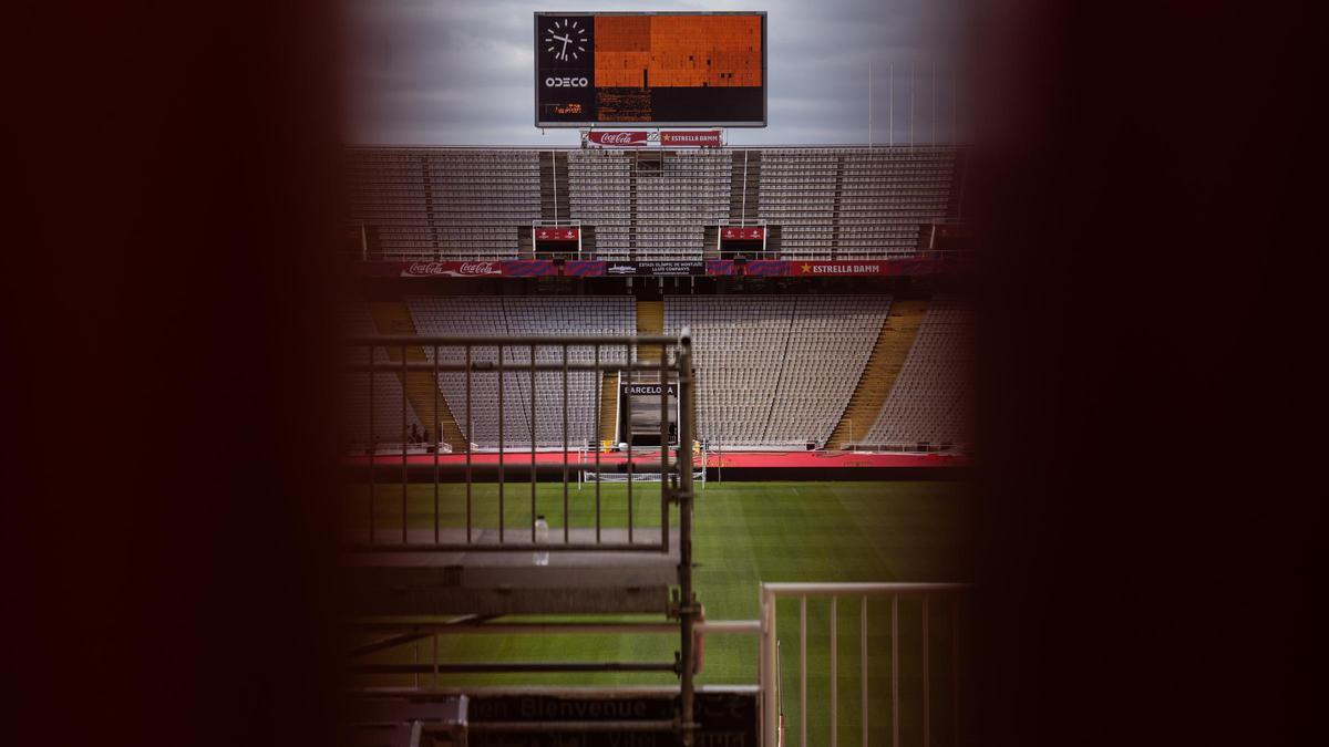 El Estadi Olímpic Lluís Companys.