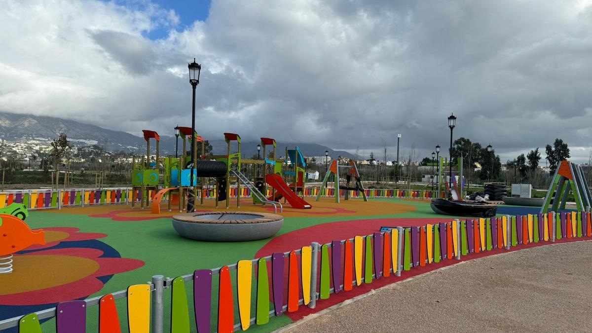 El gran parque de Mijas contará con numerosos parques infantiles.
