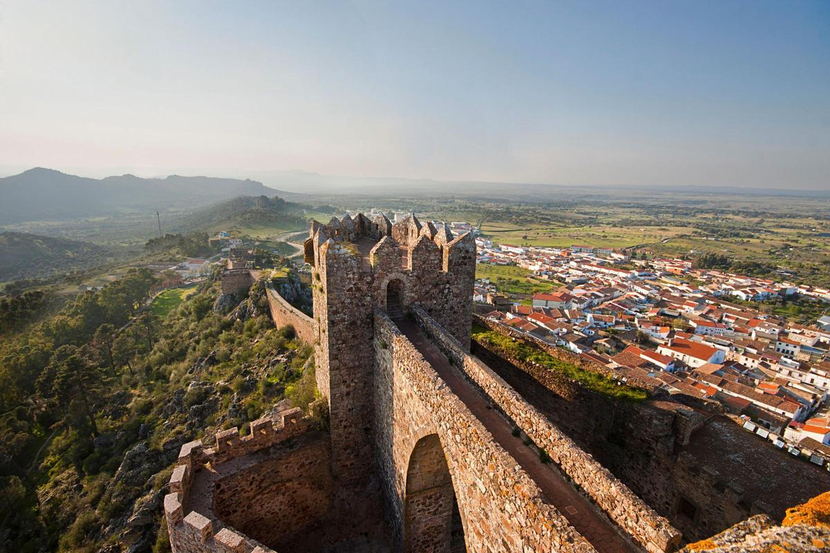 Castillo de Luna, en Alburquerque.