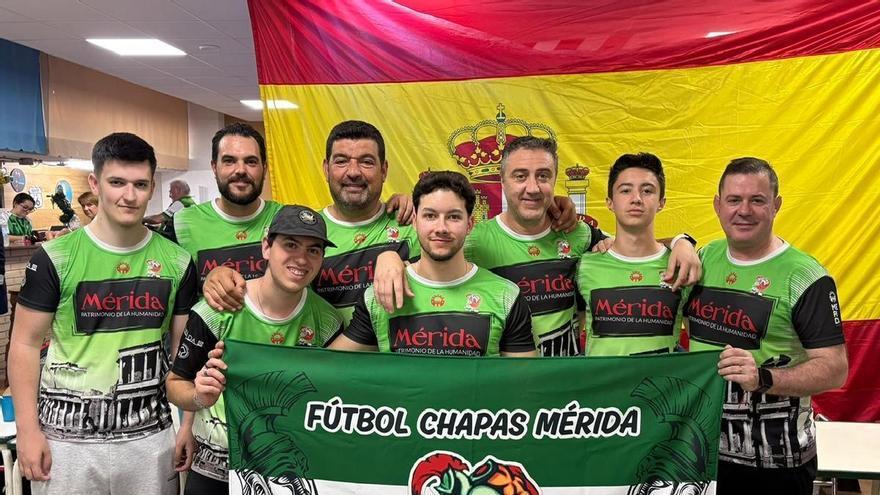 El Club de Mérida domina la Superliga Nacional de fútbol chapas y conquista Cáceres con David Madera