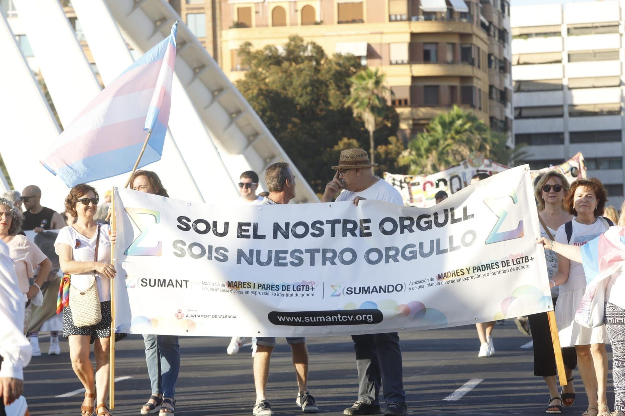 Manifestación del Orgullo LGTBI+ 2022 en València