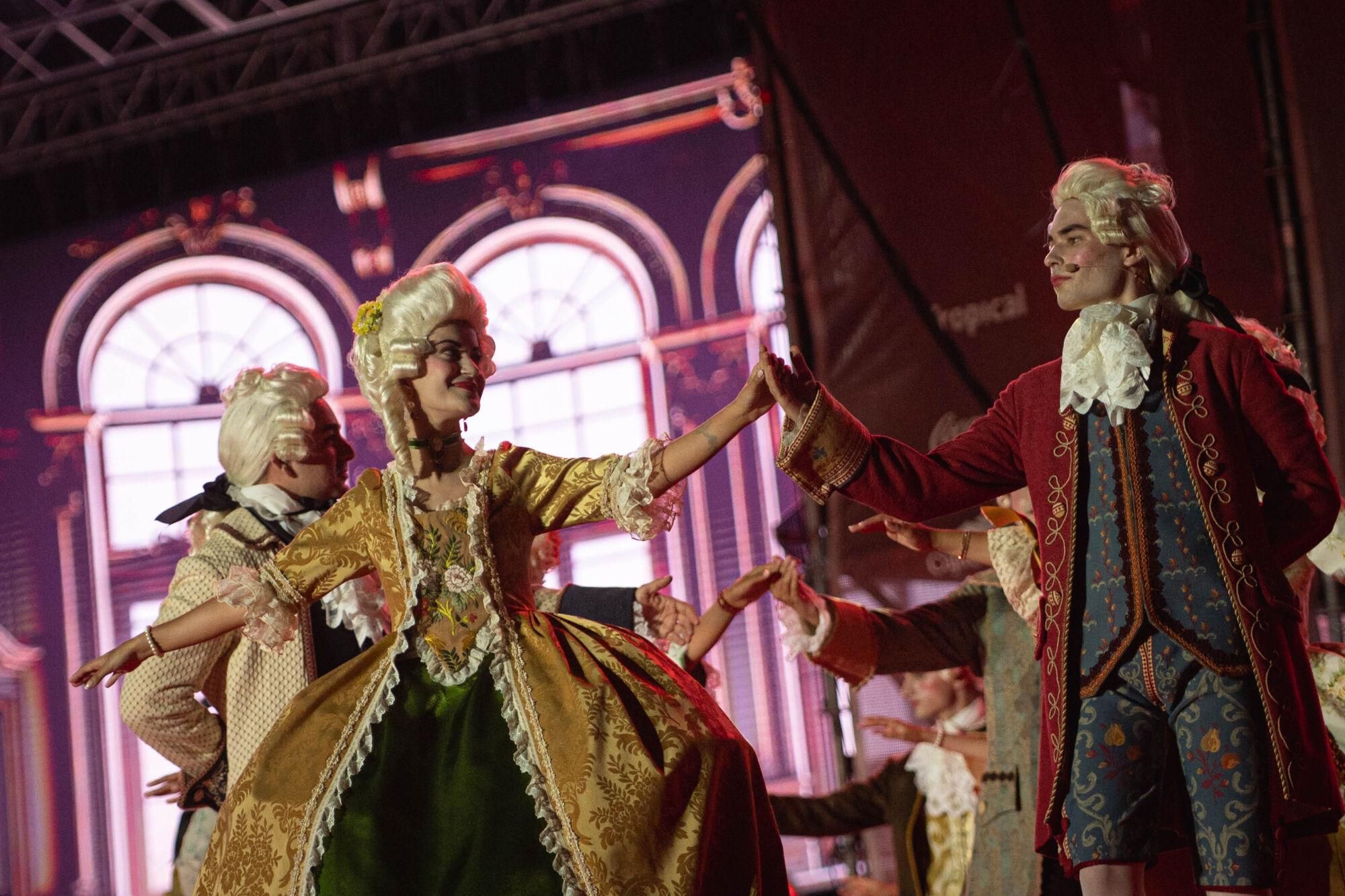 Danza del Minué, en Santa Cruz de La Palma