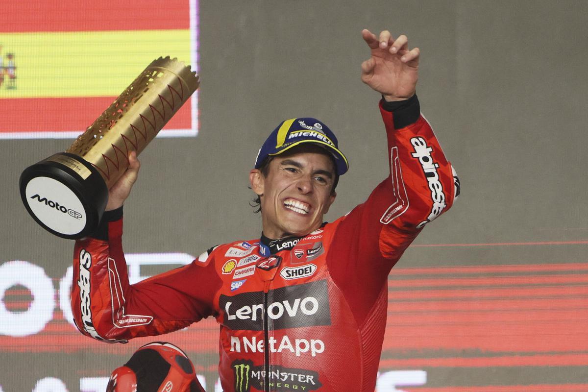 Ducati se rinde a Márquez: "Es inigualable"