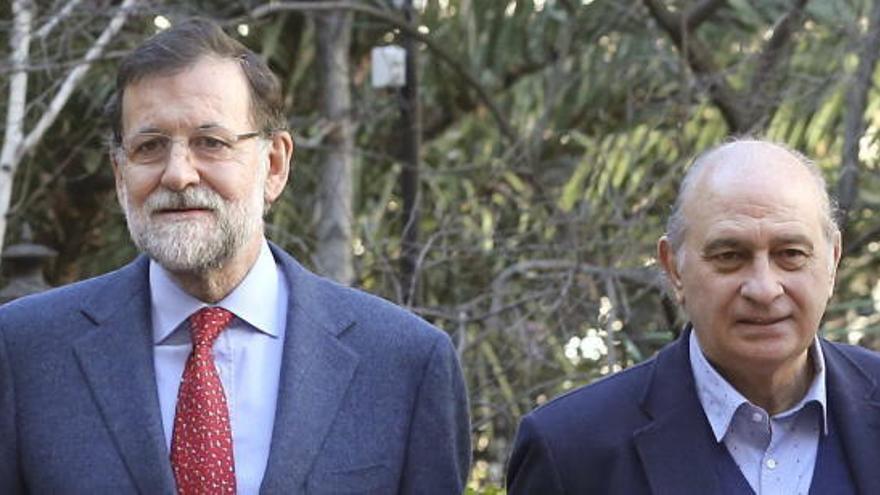 Fernández Díaz i Rajoy, en una imatge d&#039;arxiu