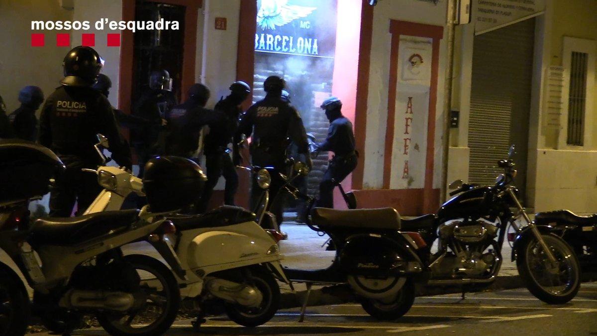 Mazazo policial a los Ángeles del Infierno de Tarragona