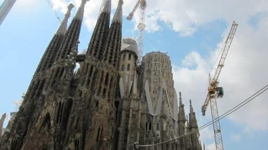 La Sagrada Família, en una imatge recent.