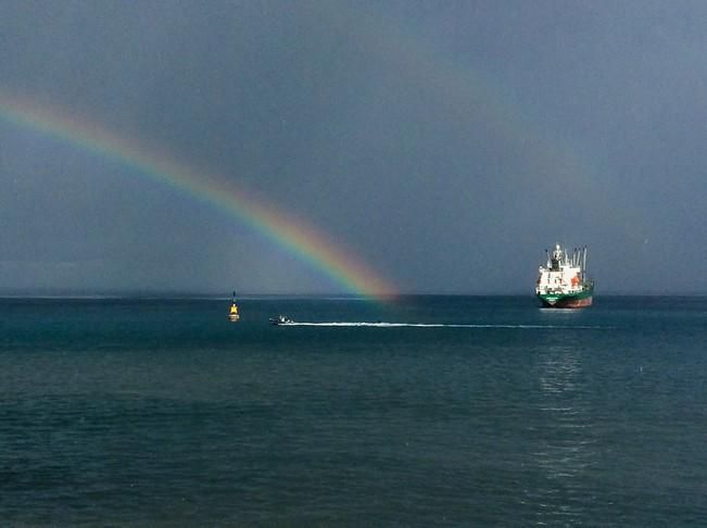 Arcoiris en la capital grancanaria