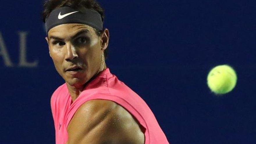 Nadal sigue adelante en el torneo de Acapulco y habla del coronavirus