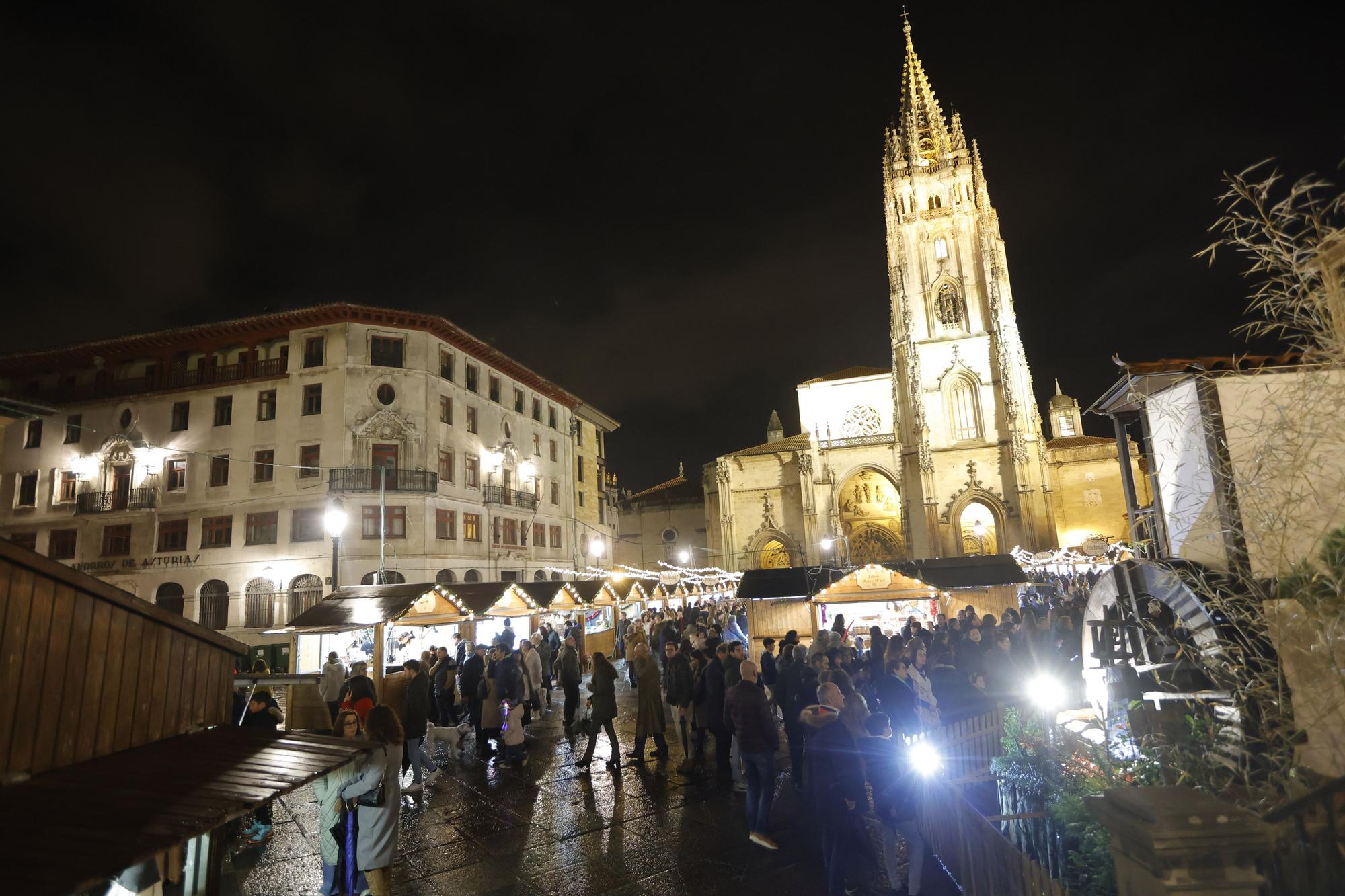 EN IMÁGENES: Ambiente navideño en Oviedo