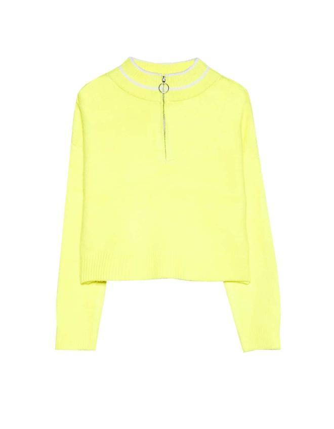 Jersey cuello cremallera (Precio: 15,99 euros)