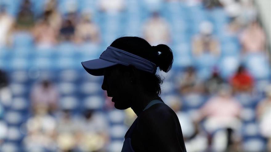 Muguruza se despide de Roma tras una gran batalla con Halep