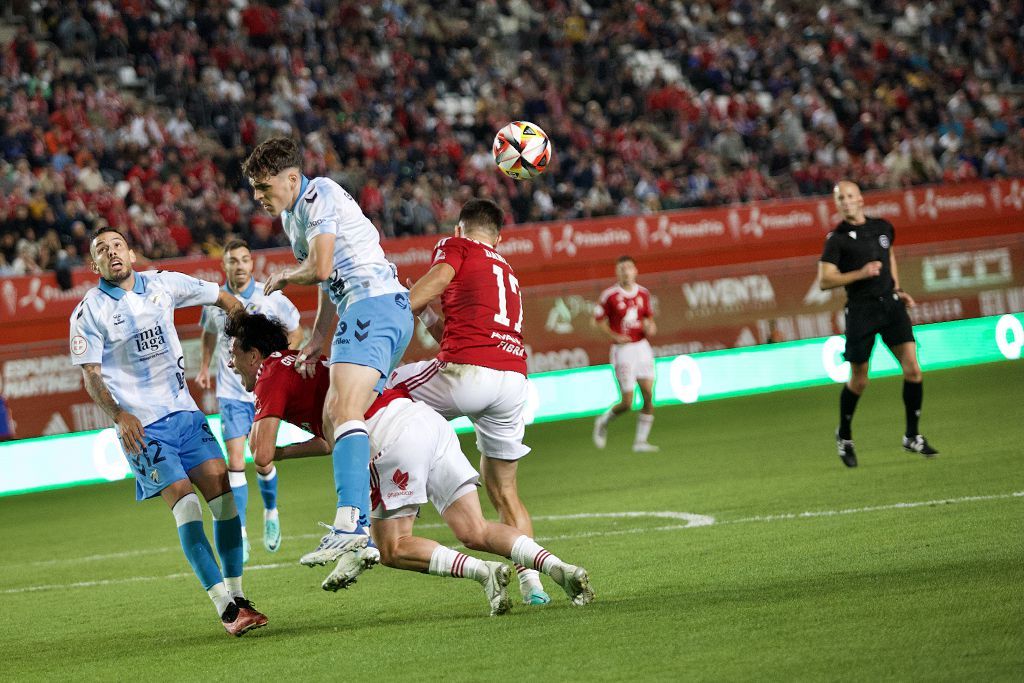 Así ha sido el partido entre el Málaga y el Real Murcia en imágenes