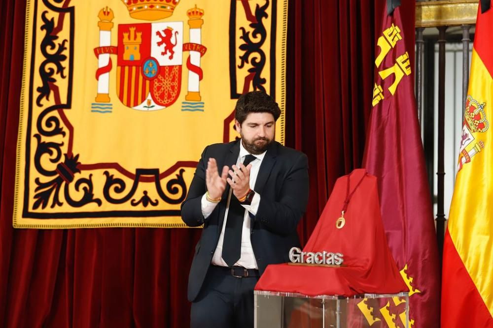 Acto institucional por el Día de la Región de Murcia en la iglesia de San Esteban