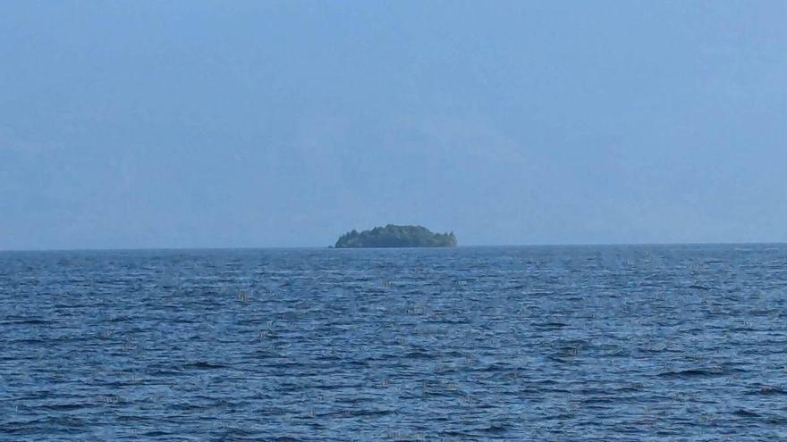 Eine mysteriöse Insel taucht plötzlich in einem kanadischen See auf und verschwindet dann wieder