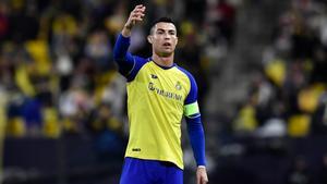 Cristiano Ronaldo, en acción con el Al Nassr