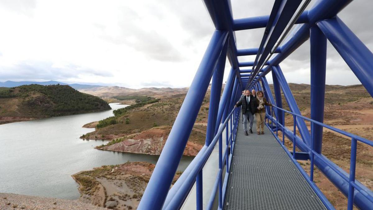 Los trabajos de la presa ya están concluidos.  |