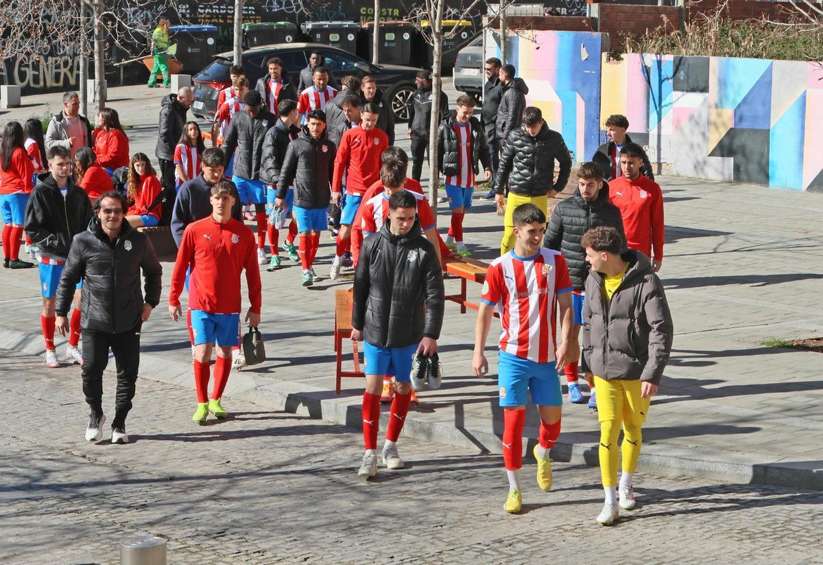 Imatges de la sessió fotogràfica a la Seu del Centre d'Esports Manresa