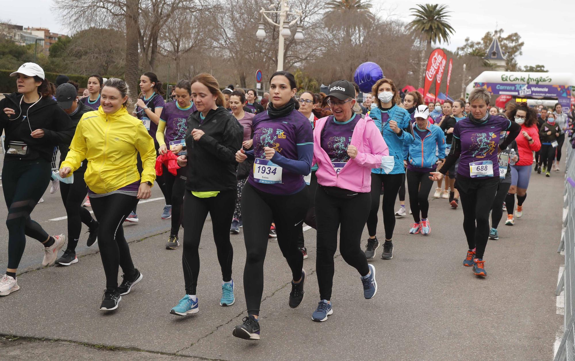 Búscate en la 10 k del Día de la Mujer