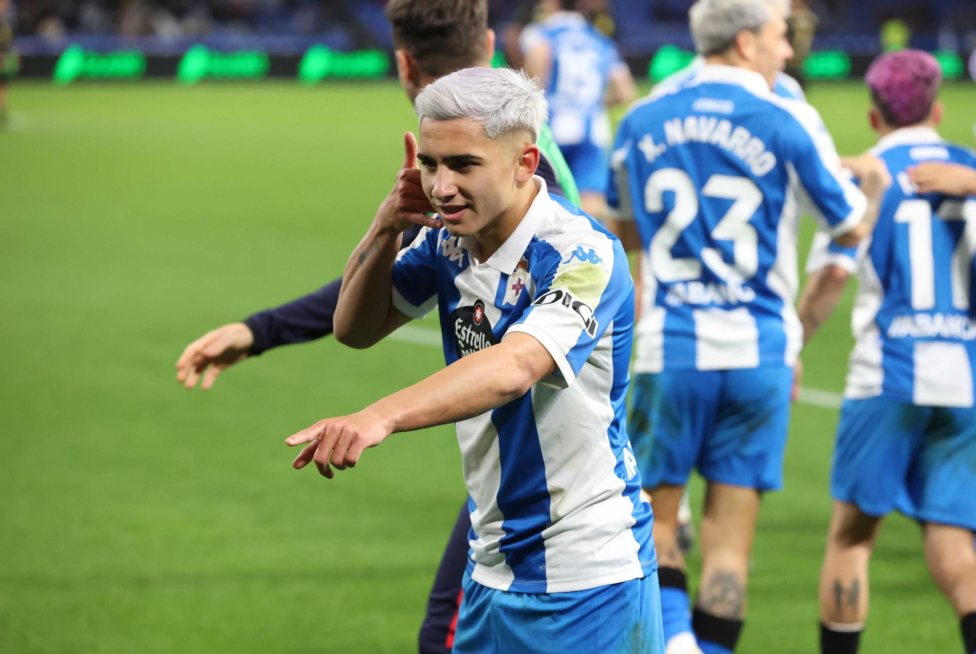 El Dépor golea al Castellón en Riazor (5-1)