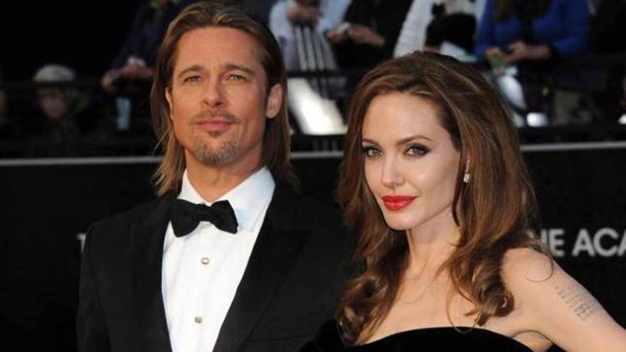 La pareja formada por Brad Pitt y Angelina Jolie