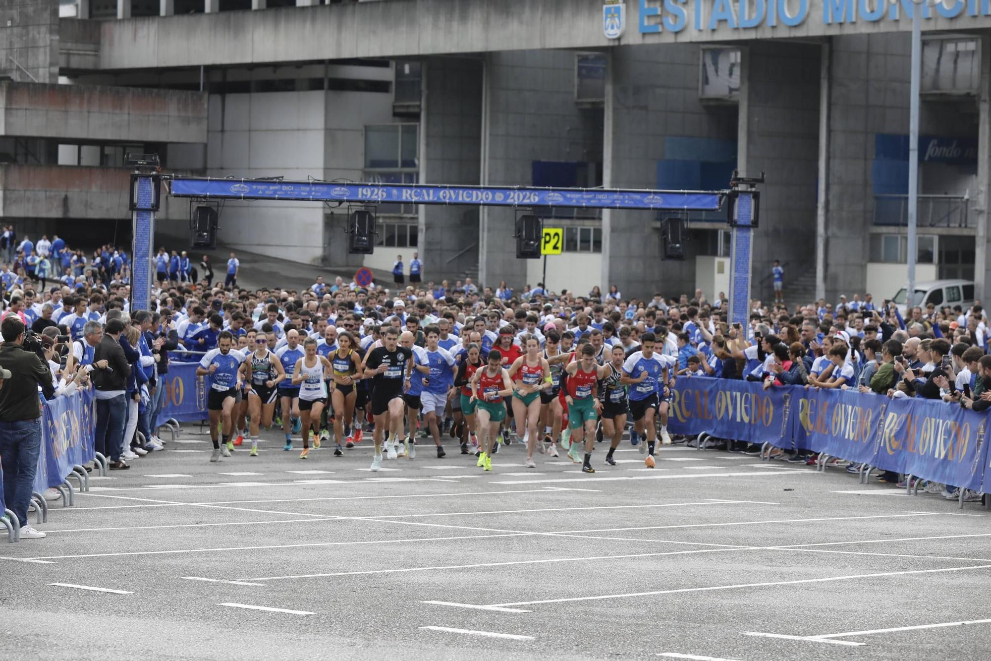 EN IMÁGENES: Así ha sido la carrera por el centenario del Real Oviedo