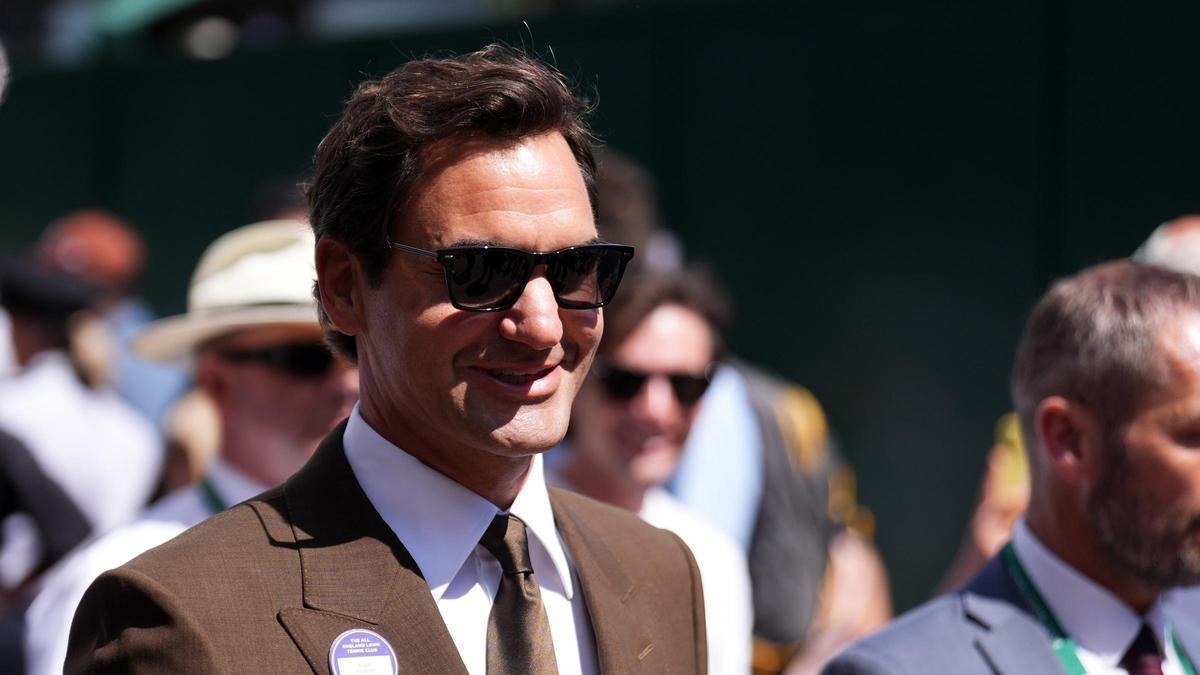El extenista suizo Roger Federer.