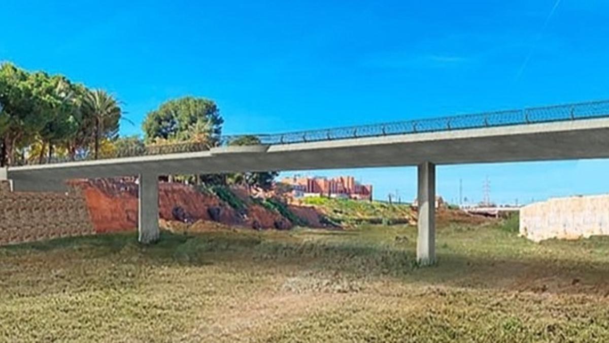 Boceto del "Puente de la Memoria".