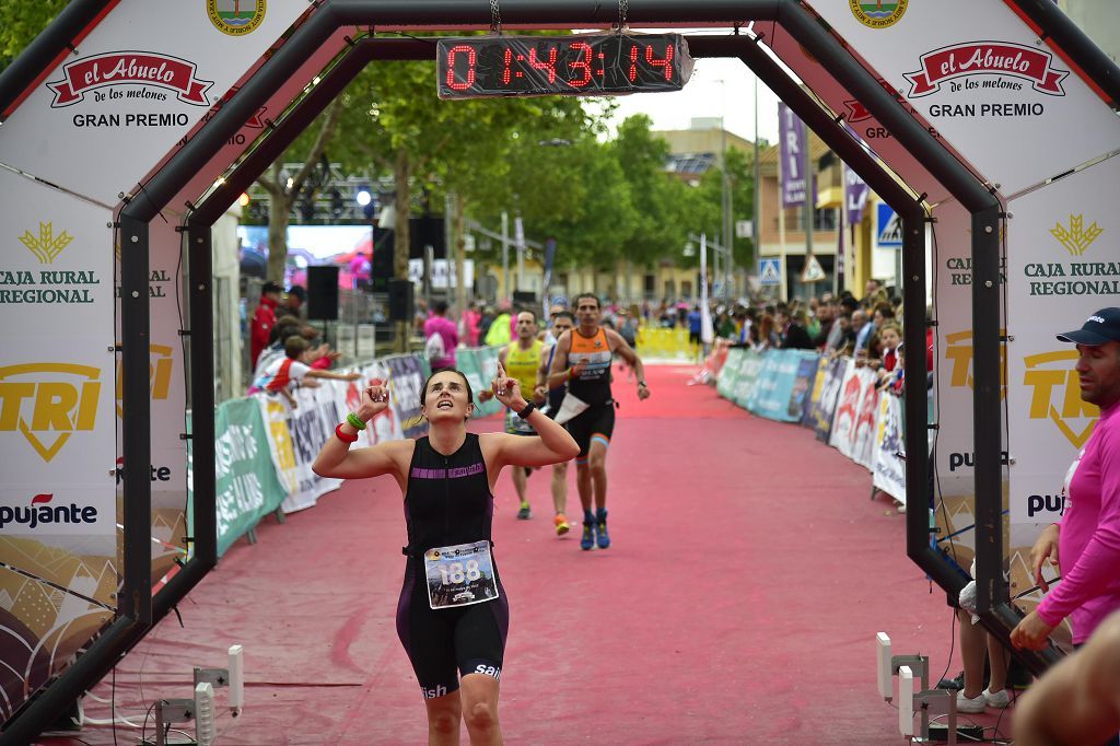 Llegada del triatlón de Fuente Álamo (I)