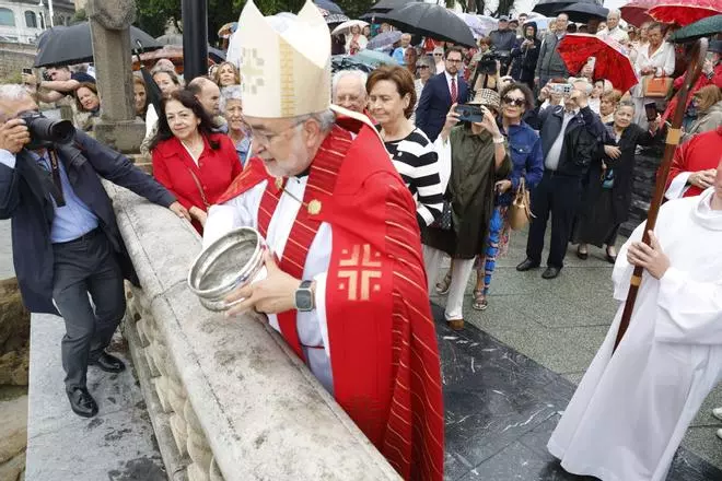 La bendición de las aguas en San Pedro, en imágenes