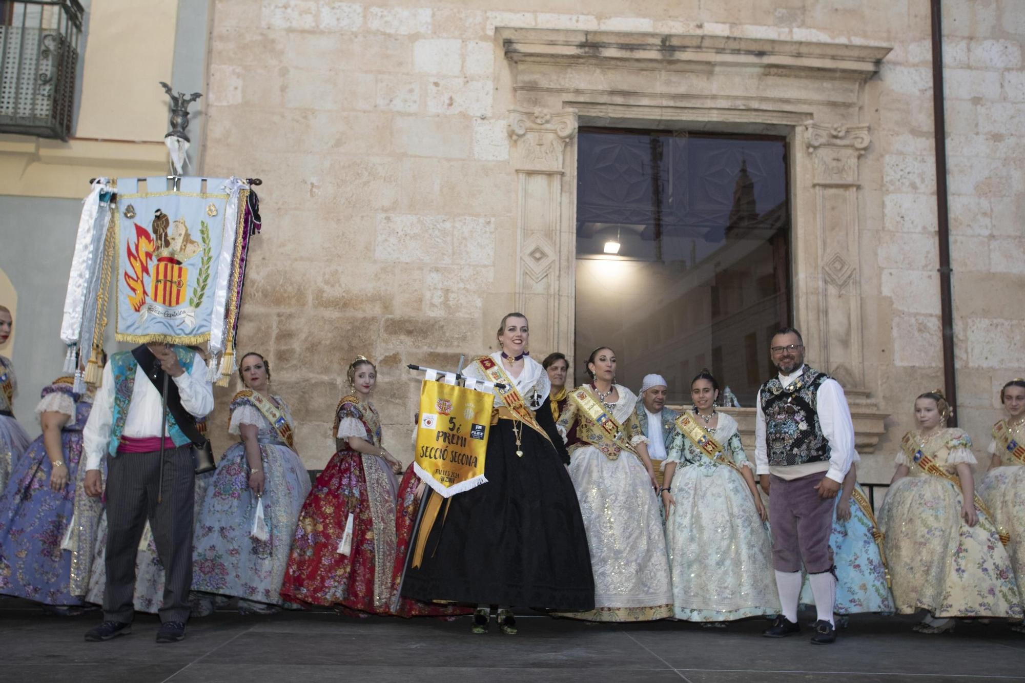 Las mejores imágenes de la entrega de premios de las fallas de Alzira