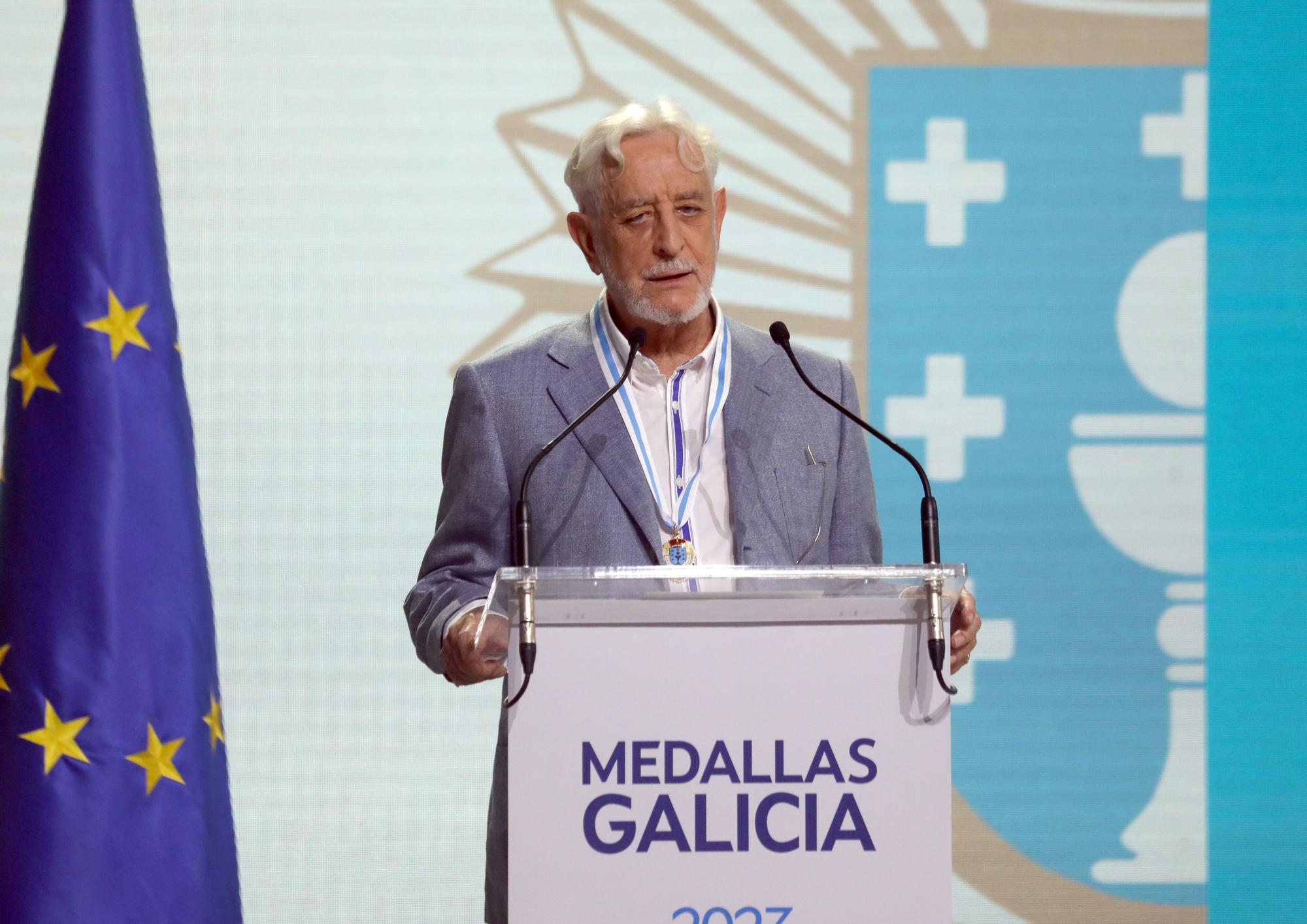 Día de Galicia: entrega de medallas de oro a Carlos Núñez, Luz Casal y Juan Pardo