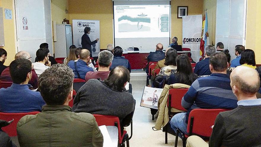 Uno de los cursos impartidos en las aulas de Foncalor. // Cedida