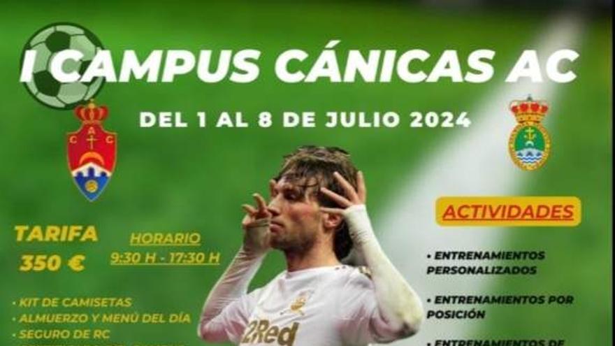 El primer Campus del Cánicas AC, del 1 al 8 de julio, en Cangas de Onís