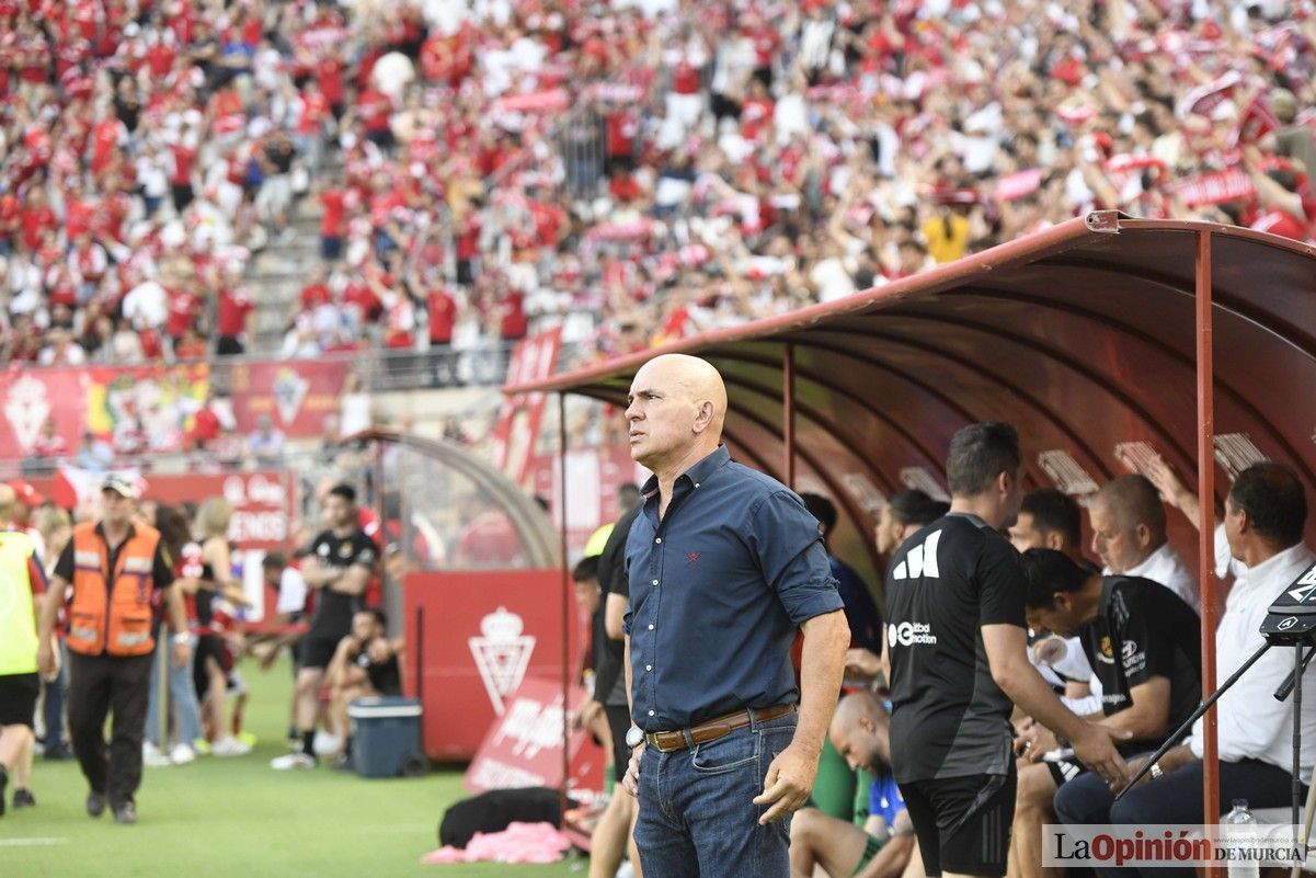 Así fue el encuentro del play off del Real Murcia y el Nástic en la lucha por el ascenso