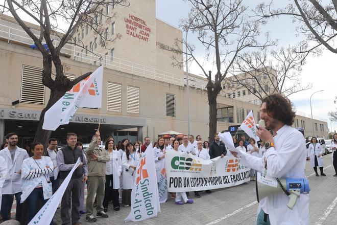 La nueva huelga de médicos en la provincia de Alicante
