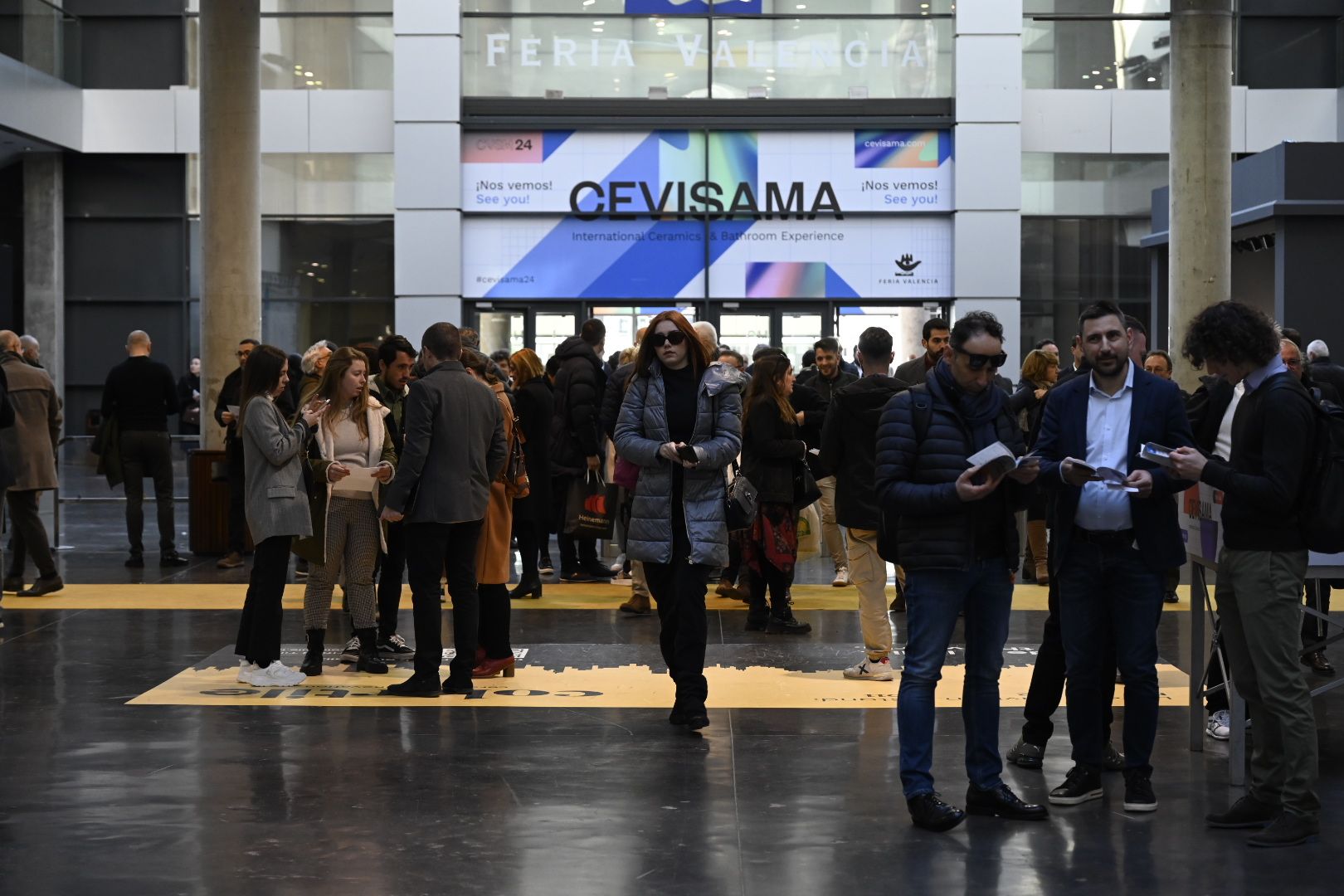 Galería de fotos: Aumenta la afluencia de público en la segunda jornada de Cevisama